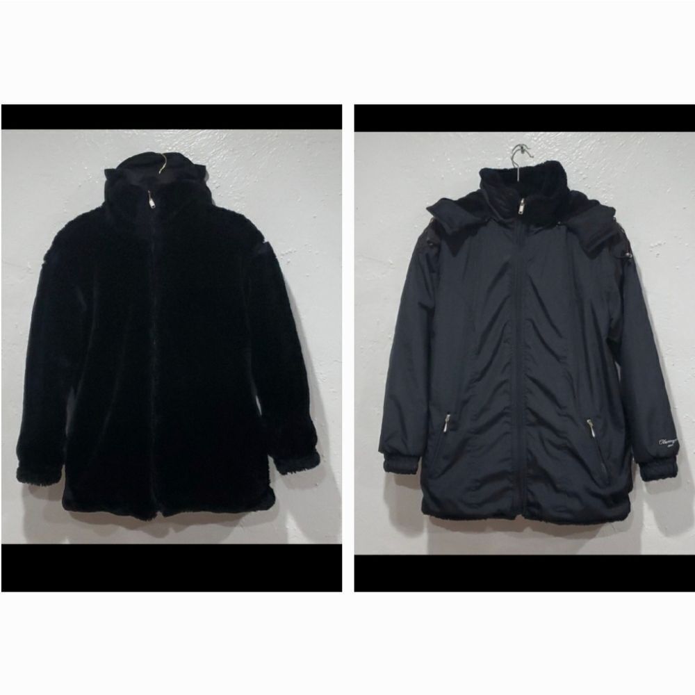 Obermeyer Vintage Reversible North Sportif Coat in Black Size XS